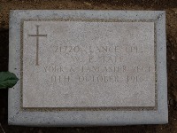 Struma Military Cemetery - Tate, W E